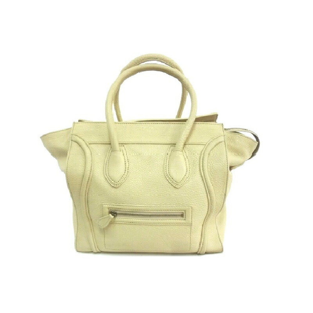 Celine Luggage Shopper Leather Handbag ks